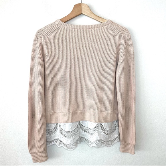 MAJE Emiline Linen Blend Crewneck Sweater - Picture 5 of 12